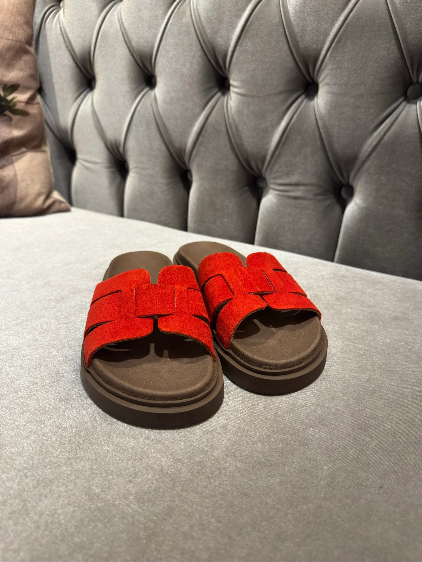 PURE rode sandalen - Apple of Eden – photo 8
